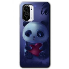 Xiaomi Redmi K40 Bebek Panda Baskılı Uyumlu Silikon Kılıf