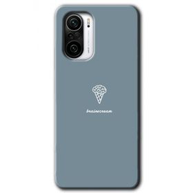 Xiaomi Redmi K40 Beyin Gıdası Baskılı Uyumlu Silikon Kılıf