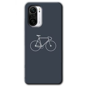 Xiaomi Redmi K40 Bike Baskılı Uyumlu Silikon Kılıf