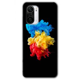 Xiaomi Redmi K40 Black 1 Baskılı Uyumlu Silikon Kılıf