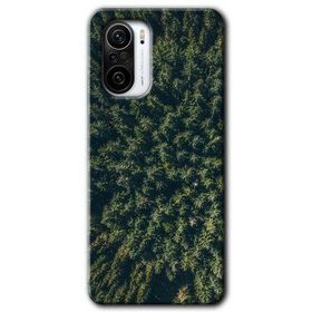 Xiaomi Redmi K40 Çam Ağacı Ormanı Baskılı Uyumlu Silikon Kılıf