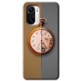 Xiaomi Redmi K40 Clocks Artwork Baskılı Uyumlu Silikon Kılıf