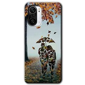 Xiaomi Redmi K40 Doğadan Aşk Baskılı Uyumlu Silikon Kılıf