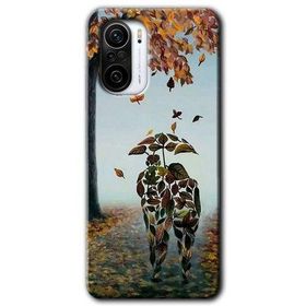 Xiaomi Redmi K40 Doğadan Aşk Baskılı Uyumlu Silikon Kılıf