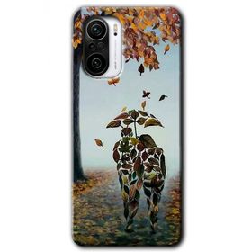 Xiaomi Redmi K40 Doğadan Aşk Baskılı Uyumlu Silikon Kılıf
