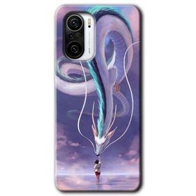 Xiaomi Redmi K40 Dragon Snake Baskılı Uyumlu Silikon Kılıf