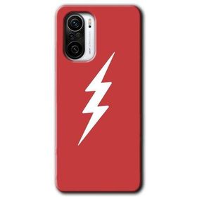Xiaomi Redmi K40 Flash Logo Baskılı Uyumlu Silikon Kılıf