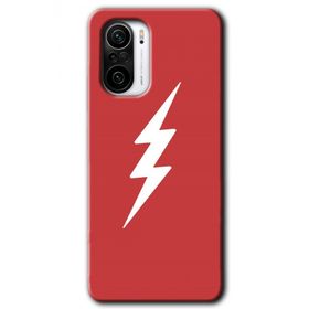 Xiaomi Redmi K40 Flash Logo Baskılı Uyumlu Silikon Kılıf