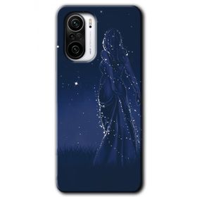 Xiaomi Redmi K40 Gecenin Kraliçesi Baskılı Uyumlu Silikon Kılıf