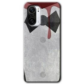 Xiaomi Redmi K40 Gentleman Blood Baskılı Uyumlu Silikon Kılıf