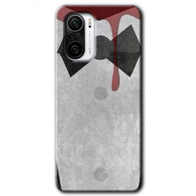 Xiaomi Redmi K40 Gentleman Blood Baskılı Uyumlu Silikon Kılıf