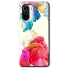 Xiaomi Redmi K40 Gökkuşağı Color Baskılı Uyumlu Silikon Kılıf
