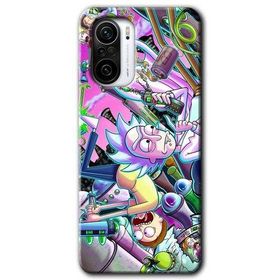 Xiaomi Redmi K40 Graffiti Çizgi Film Baskılı Uyumlu Silikon Kılıf