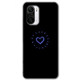 Xiaomi Redmi K40 Heart Strokes Baskılı Uyumlu Silikon Kılıf
