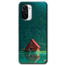 Xiaomi Redmi K40 House In Woods Baskılı Uyumlu Silikon Kılıf