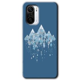 Xiaomi Redmi K40 İceberg Baskılı Uyumlu Silikon Kılıf
