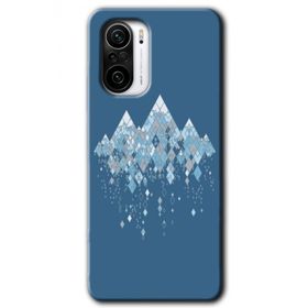 Xiaomi Redmi K40 İceberg Baskılı Uyumlu Silikon Kılıf