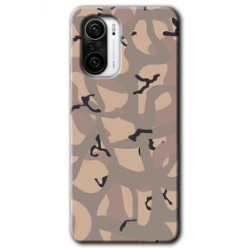 Xiaomi Redmi K40 Kamuflaj 6 Baskılı Uyumlu Silikon Kılıf