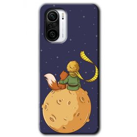Xiaomi Redmi K40 Küçük Prens Baskılı Uyumlu Silikon Kılıf