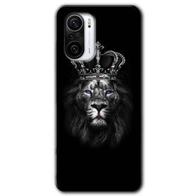 Xiaomi Redmi K40 Lion King Baskılı Uyumlu Silikon Kılıf