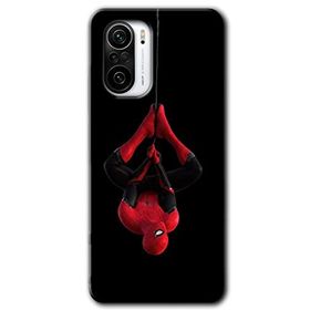 Xiaomi Redmi K40 Örümcek Adam Baskılı Uyumlu Silikon Kılıf