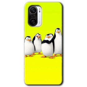 Xiaomi Redmi K40 Penguenler Baskılı Uyumlu Silikon Kılıf