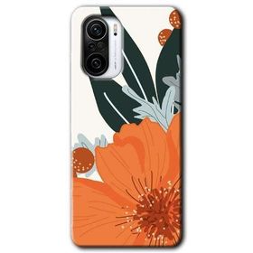 Xiaomi Redmi K40 Portakal Çiçeği Baskılı Uyumlu Silikon Kılıf