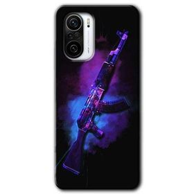 Xiaomi Redmi K40 Pro AK Baskılı Uyumlu Silikon Kılıf