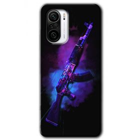Xiaomi Redmi K40 Pro AK Baskılı Uyumlu Silikon Kılıf
