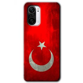 Xiaomi Redmi K40 Pro Albayrak Baskılı Uyumlu Silikon Kılıf