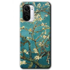 Xiaomi Redmi K40 Pro Almond Blossom Baskılı Uyumlu Silikon Kılıf