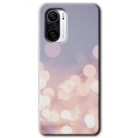 Xiaomi Redmi K40 Pro Blur Lights Baskılı Uyumlu Silikon Kılıf