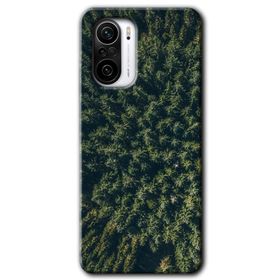 Xiaomi Redmi K40 Pro Çam Ağacı Ormanı Baskılı Uyumlu Silikon Kılıf