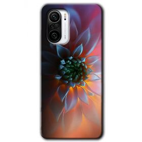 Xiaomi Redmi K40 Pro Çiçek Motif Baskılı Uyumlu Silikon Kılıf