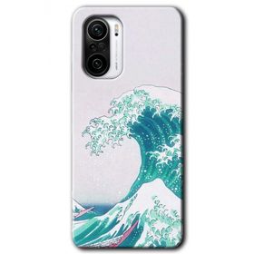 Xiaomi Redmi K40 Pro Dalga Baskılı Uyumlu Silikon Kılıf