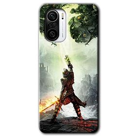 Xiaomi Redmi K40 Pro Dragon Hunter Baskılı Uyumlu Silikon Kılıf