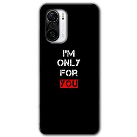 Xiaomi Redmi K40 Pro For You Baskılı Uyumlu Silikon Kılıf