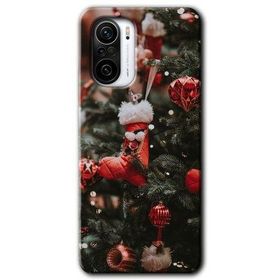 Xiaomi Redmi K40 Pro Happy New Year Baskılı Uyumlu Silikon Kılıf