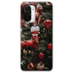Xiaomi Redmi K40 Pro Happy New Year Baskılı Uyumlu Silikon Kılıf