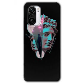 Xiaomi Redmi K40 Pro Heykel Baskılı Uyumlu Silikon Kılıf