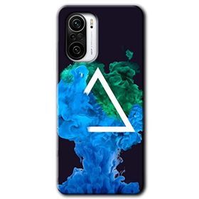 Xiaomi Redmi K40 Pro İnk Clot Baskılı Uyumlu Silikon Kılıf
