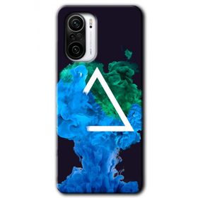 Xiaomi Redmi K40 Pro İnk Clot Baskılı Uyumlu Silikon Kılıf