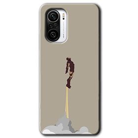 Xiaomi Redmi K40 Pro İronman Airport Baskılı Uyumlu Silikon Kılıf