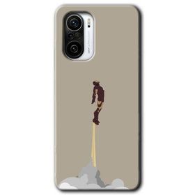 Xiaomi Redmi K40 Pro İronman Airport Baskılı Uyumlu Silikon Kılıf