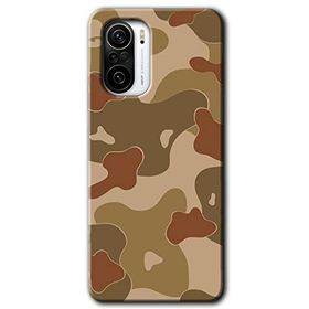 Xiaomi Redmi K40 Pro Kamuflaj 10 Baskılı Uyumlu Silikon Kılıf