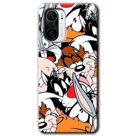 Xiaomi Redmi K40 Pro Karakterler Baskılı Uyumlu Silikon Kılıf