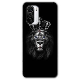 Xiaomi Redmi K40 Pro King Lion Baskılı Uyumlu Silikon Kılıf