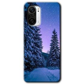 Xiaomi Redmi K40 Pro Kış Manzarası Baskılı Uyumlu Silikon Kılıf