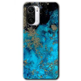 Xiaomi Redmi K40 Pro Klas Mermer Baskılı Uyumlu Silikon Kılıf