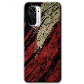 Xiaomi Redmi K40 Pro Kumaş Deseni 6 Baskılı Uyumlu Silikon Kılıf